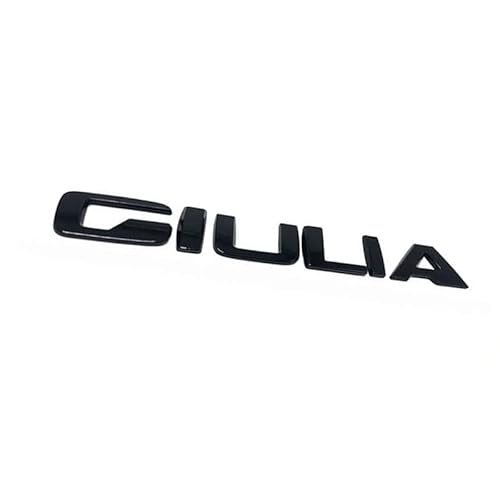 abrupt Logo Auto Emblem für Alfa Romeo Giulia, Abzeichen Logo Buchstaben Wort Emblem Aufkleber, Zeichen Emblem Logo Abzeichen Sticker Abziehbilder,B abrupt Logo Auto Emblem für Alfa Romeo Giulia, Abzeichen Logo Buchstaben Wort Emblem Aufkleber, Zeichen Emblem Logo Abzeichen Sticker Abziehbilder,B von abrupt