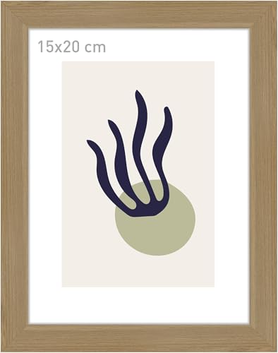 accent by nielsen Bilderrahmen, 15 x 20 cm, Holz, Eiche, Posterrahmen zum Auftstellen und Aufhängen im Hoch- & Querformat, Echtglas, Velino accent by nielsen Bilderrahmen, 15 x 20 cm, Holz, Eiche, Posterrahmen zum Auftstellen und Aufhängen im Hoch- & Querformat, Echtglas, Velino von accent by nielsen