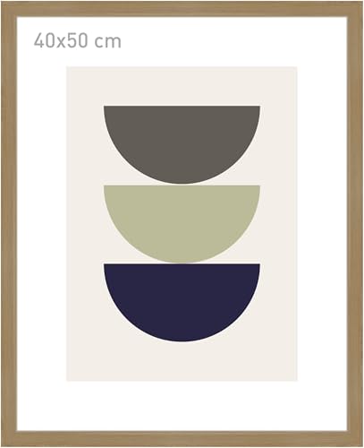 accent by nielsen Bilderrahmen, 40 x 50 cm, Holz, Eiche, Posterrahmen zum Aufhängen im Hoch- & Querformat, Echtglas, Velino accent by nielsen Bilderrahmen, 40 x 50 cm, Holz, Eiche, Posterrahmen zum Aufhängen im Hoch- & Querformat, Echtglas, Velino von accent by nielsen
