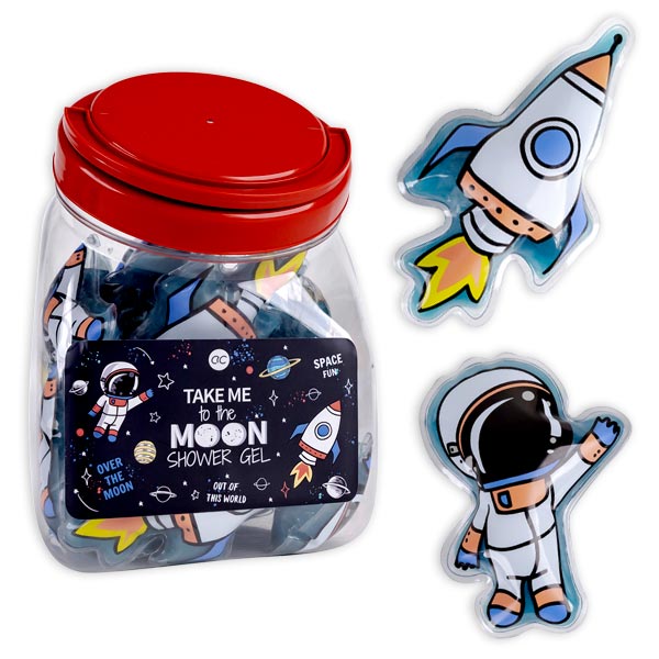 Astronauten Mini-Duschgel im Großpack, 24 Stück Astronauten Mini-Duschgel im Großpack, 24 Stück von accentra GmbH & Co. KG