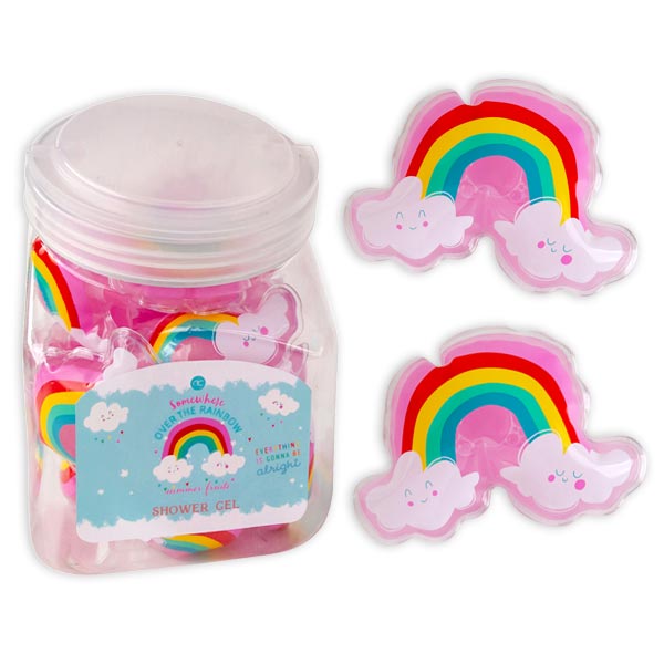 Regenbogen Mini-Duschgel im Großpack, 24 Stück Regenbogen Mini-Duschgel im Großpack, 24 Stück von accentra GmbH & Co. KG