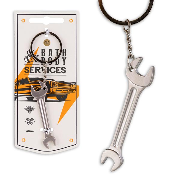 Schlüsselanhänger, Schraubenschlüssel, 6,5cm von accentra GmbH & Co. KG
