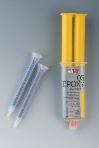 acerto 40214 WIKO 2K Epoxidharz Klebstoff 5 Minuten 25 ml - 1 Stk inkl. 2 Tüllen für Metall Beton Holz Glas Kunststoff Keramik Graphit PU acerto 40214 WIKO 2K Epoxidharz Klebstoff 5 Minuten 25 ml - 1 Stk inkl. 2 Tüllen für Metall Beton Holz Glas Kunststoff Keramik Graphit PU von acerto
