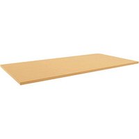 actiforce Tischplatte eiche rechteckig 140,0 x 80,0 x 2,5 cm von actiforce