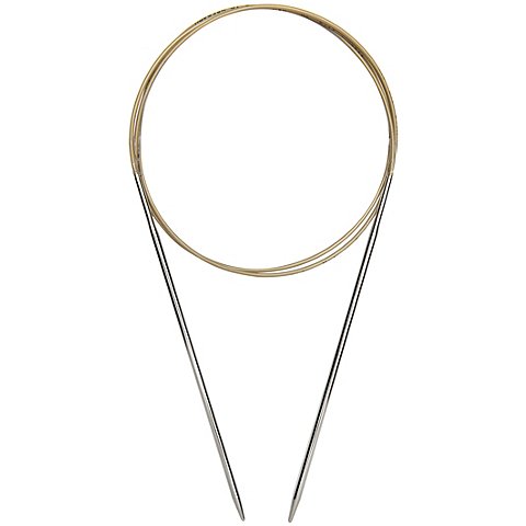 addi Rundstricknadel, Messing, 100 cm addi Rundstricknadel, Messing, 100 cm von addi