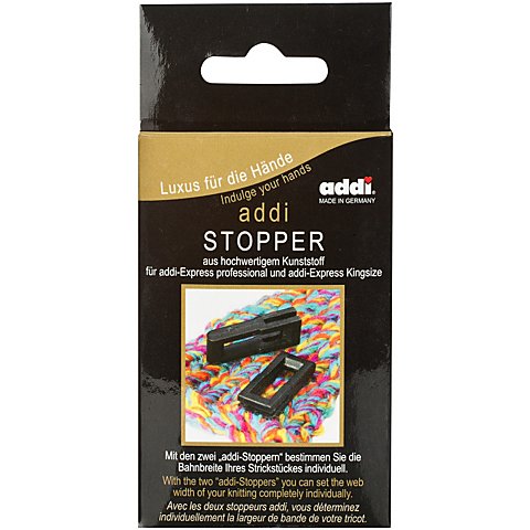 addi Stopper, Größe: 9 x 24 mm, Inhalt: 2 Stück von addi