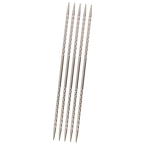 addi Strumpfstricknadeln "Novel", quadratisch, Messing, 20 cm von addi