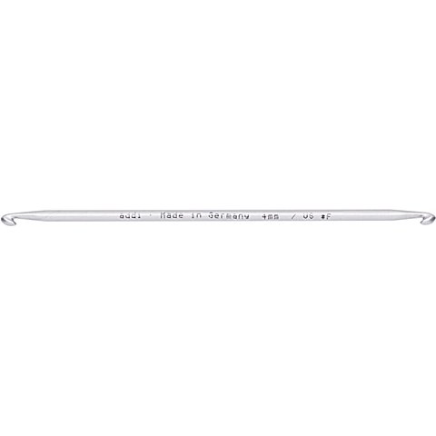 addi Tunesische Doppelhäkelnadel, Aluminium, Länge: 15 cm von addi