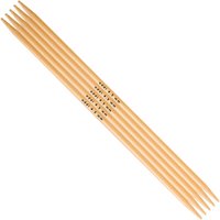 addiNature Nadelspiel, Bambus, 20 cm - Stärke 5 von Beige