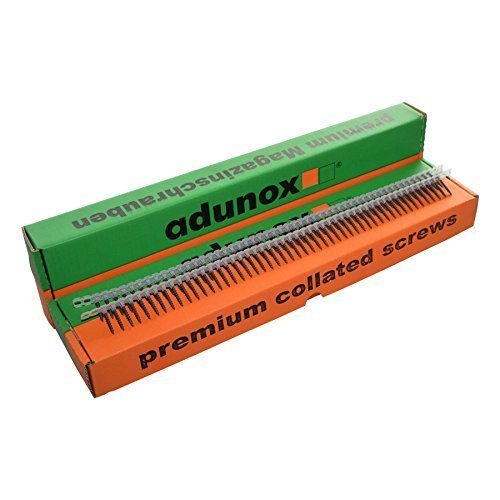 adunox Gurtmagazinschrauben / Magazinschrauben 3,9 x 25 mm mit Grobgewinde 3VE (3000St) von adunox gmbh