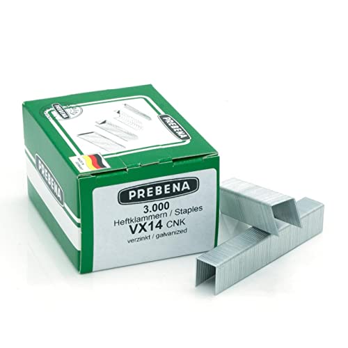 PREBENA® Heftklammer Type VX14CNK- 3.000 Stück von adunox