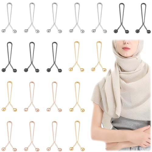 20 StückHose Enger Machen Clip,hose enger machen clip,Hosenknopf Zum Enger Machen,Kein Nähen Erforderlich Zum Verengen Von Taille Bündchen und Hosenbeinen (Silber,Gold,Schwarz,Roségold) von afhgdjr