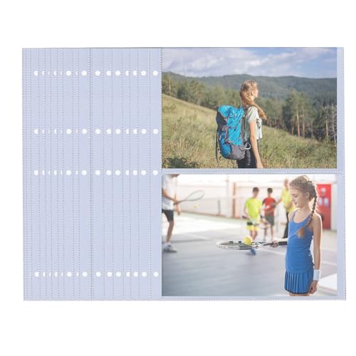 30er-Pack 180 Taschen 11-Loch Banknoten-HüLlen, Briefmarkenalbum FüR Briefmarkenalbum Doppelseitige WäHrungsbläTter Konzertkarten Aufbewahrung,Zum Sammeln Von Euro, Papiergeld, FremdwäHrungen von afhgdjr
