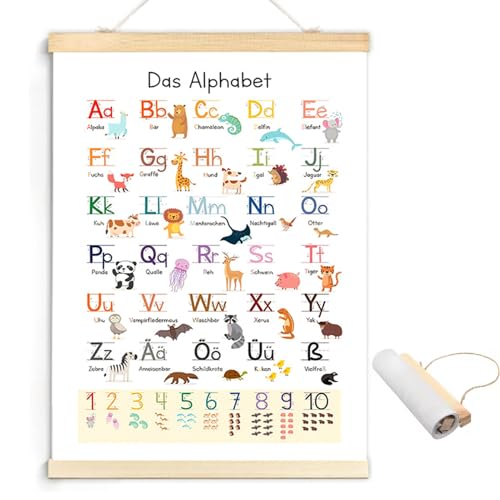 afhgdjr Abc Poster FüR Kinder 30x40 Cm,Alphabet Poster,Buchstaben Lernen,Einschulung,Deko Einschulung,Letterboard FüR Kinderzimmer, Kindergarten, Vorschule, Grundschule afhgdjr Abc Poster FüR Kinder 30x40 Cm,Alphabet Poster,Buchstaben Lernen,Einschulung,Deko Einschulung,Letterboard FüR Kinderzimmer, Kindergarten, Vorschule, Grundschule von afhgdjr