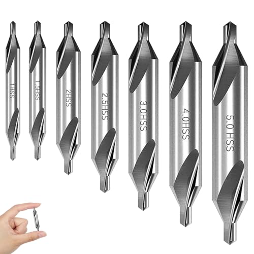 7 Stück Set Zentrierbohrer, Zentrierbohrer Zubehör 1.0/1.5/2.0/2.5/3.0/4.0/5.0mm, Holz Drehmaschine Zubehör, Zentrierbohrer Ja Wesentliche Gegenstände Für Bauarbeiter Und Tischler 7 Stück Set Zentrierbohrer, Zentrierbohrer Zubehör 1.0/1.5/2.0/2.5/3.0/4.0/5.0mm, Holz Drehmaschine Zubehör, Zentrierbohrer Ja Wesentliche Gegenstände Für Bauarbeiter Und Tischler von agogue