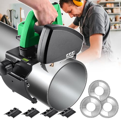 Professioneller automatischer Metallrohrschneider mit 2900 U/min und 3 Edelstahlklingen,elektrischer Rohrschneider – Schnittdurchmesser 15–400 mm,mit 5-Gang-Steuerung,für Stahl/Kupfer/PVC,240 Professioneller automatischer Metallrohrschneider mit 2900 U/min und 3 Edelstahlklingen,elektrischer Rohrschneider – Schnittdurchmesser 15–400 mm,mit 5-Gang-Steuerung,für Stahl/Kupfer/PVC,240 von agreilduite