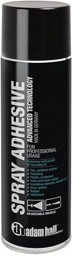 ah Hardware 1 Dose Adam Hall 01360 - Sprühkleber 500 ml je Dose (1 Dose) von ah Hardware