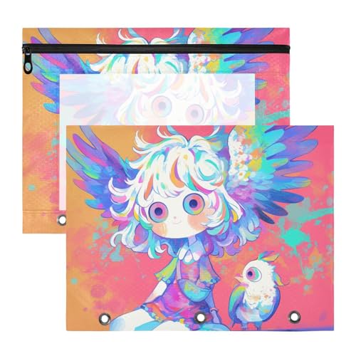 Binder-Bleistiftbeutel, stabiler Kunststoff, Aktenordner für A4-Papier, Briefe, 2 Stück, für Studenten, Lehrer, ästhetische Schönheit, Ameise Binder-Bleistiftbeutel, stabiler Kunststoff, Aktenordner für A4-Papier, Briefe, 2 Stück, für Studenten, Lehrer, ästhetische Schönheit, Ameise von aidingzhi