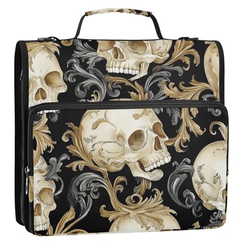 Dokumenten-Aufbewahrungstasche, Organizer, mehrere Taschen, Büroordner, Organizer für Büro, Schule, 3,8 cm, 3 Ringe mit Gurt (Prop4), Schulbedarf von aidingzhi