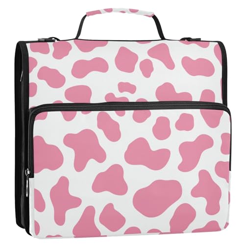 Dokumenten-Organizer mit Reißverschluss, mehrere Taschen, Organizer für Büro, Schule, 3,8 cm, 3 Ringe mit Griff (Prop4), Schulbedarf von aidingzhi