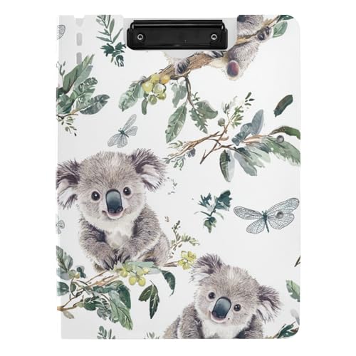 Faltbares Klemmbrett Cartoon Niedlich Grau Koala Schmetterling A4 Klemmbrett Clipfolio Doppelclips Stifthalter Schule Klemmbrett mit Abdeckung Faltbares Klemmbrett Cartoon Niedlich Grau Koala Schmetterling A4 Klemmbrett Clipfolio Doppelclips Stifthalter Schule Klemmbrett mit Abdeckung von aidingzhi