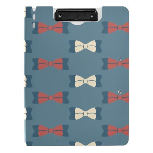 Klemmbrett mit Mappe, Fliege, Muster, A4, Klemmbrett mit Padfolio, zwei Metallklammern, Stifthalter, Stillklemmbrett mit festem Einband Klemmbrett mit Mappe, Fliege, Muster, A4, Klemmbrett mit Padfolio, zwei Metallklammern, Stifthalter, Stillklemmbrett mit festem Einband von aidingzhi