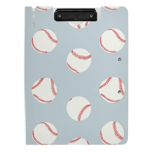 Klemmbrettmappe mit Aufbewahrung, Baseball, A4, Klemmbrett, Folio, doppelte Metallklammern, Stifthalter, Schulklemmbrett mit Abdeckung Klemmbrettmappe mit Aufbewahrung, Baseball, A4, Klemmbrett, Folio, doppelte Metallklammern, Stifthalter, Schulklemmbrett mit Abdeckung von aidingzhi