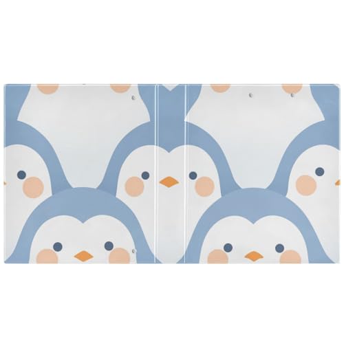 Ordner mit 3 Ringen, 3,8 cm, mit Klemmbrett, 1/2er-Pack, Ordner für Studenten, Hardcover Ordner mit 3 Ringen, 3,8 cm, mit Klemmbrett, 1/2er-Pack, Ordner für Studenten, Hardcover von aidingzhi