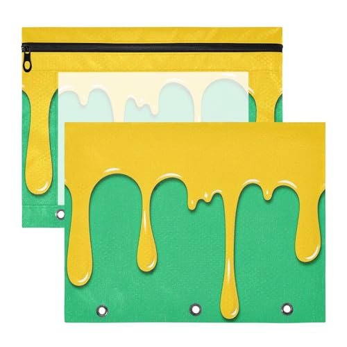 Ordnertaschen mit Reißverschluss, Kunststoff-Aktenordner für 3 Ringe, 2 Stück, Studenten, Kunstbedarf, Aufbewahrung, Mode, Straße, Graffiti, Malerei, Orange/Grün Ordnertaschen mit Reißverschluss, Kunststoff-Aktenordner für 3 Ringe, 2 Stück, Studenten, Kunstbedarf, Aufbewahrung, Mode, Straße, Graffiti, Malerei, Orange/Grün von aidingzhi