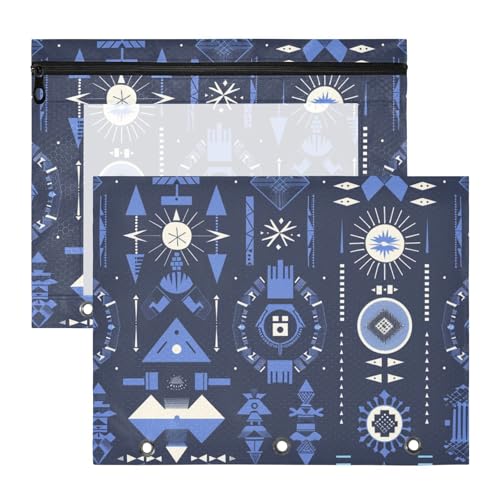 Stabiler 3-Lochstanzer für 3-Ringe, 2 Stück, Lehrer, College, Tourismus, Illustration, Azteken-Indigo-Vektor Stabiler 3-Lochstanzer für 3-Ringe, 2 Stück, Lehrer, College, Tourismus, Illustration, Azteken-Indigo-Vektor von aidingzhi