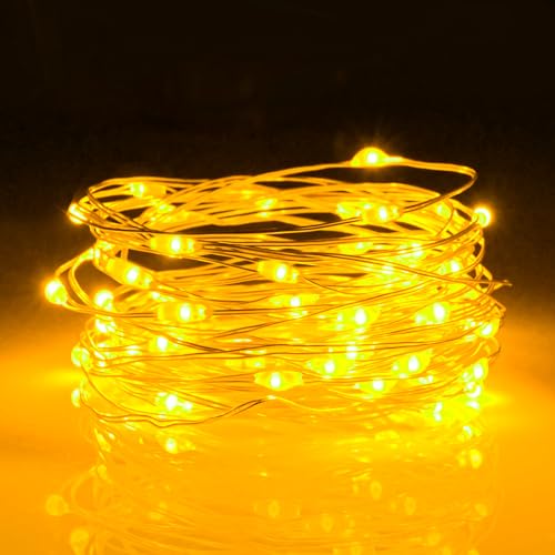 aifulo Lichterkette Batterie Timer, 3M 30 LED Lichterkette Innen mit 6H Timer, Wasserdichte Kupferdraht Lichterkette für Party, Garten, Weihnachten, Halloween, Schlafzimmer, Hochzeit aifulo Lichterkette Batterie Timer, 3M 30 LED Lichterkette Innen mit 6H Timer, Wasserdichte Kupferdraht Lichterkette für Party, Garten, Weihnachten, Halloween, Schlafzimmer, Hochzeit von aifulo