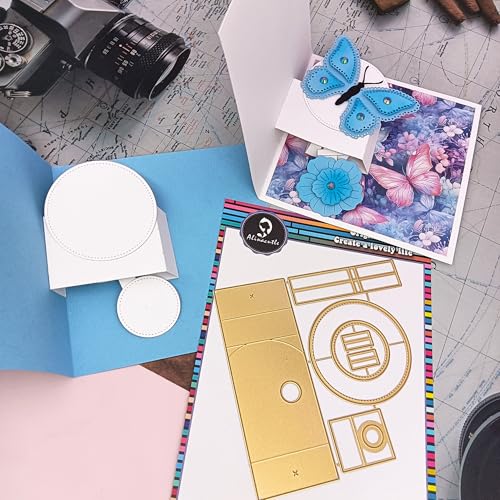 1 x Pop-Up-Karten-Stanzform aus Metall für handgefertigte Kartenherstellung, Scrapbooking, Album, Papier, Geschenk, Urlaubsdekoration, handgefertigte Vorlage. alinacutle 1 x Pop-Up-Karten-Stanzform aus Metall für handgefertigte Kartenherstellung, Scrapbooking, Album, Papier, Geschenk, Urlaubsdekoration, handgefertigte Vorlage. alinacutle von alinacutle