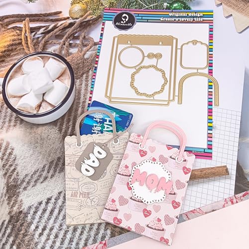 Alinacutle 1 x Mini-Taschen-Halter, Stanzform aus Metall für handgefertigte Kartenherstellung, Scrapbooking, Alben, Papier, Geschenk, Urlaubsdekoration, handgefertigte Vorlage. alinacutle Alinacutle 1 x Mini-Taschen-Halter, Stanzform aus Metall für handgefertigte Kartenherstellung, Scrapbooking, Alben, Papier, Geschenk, Urlaubsdekoration, handgefertigte Vorlage. alinacutle von alinacutle