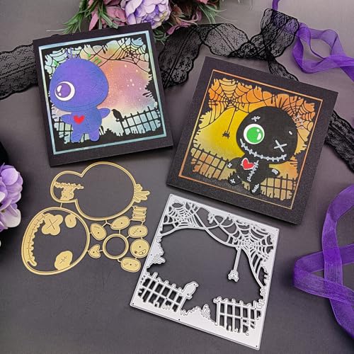 Alinacutle Halloween-Metall-Stanzform für handgefertigte Kartenherstellung, Scrapbooking, Album, Papier, Weihnachtsgeschenk, Urlaubsdekoration, handgefertigte Vorlage, alinacutle (Monster Alinacutle Halloween-Metall-Stanzform für handgefertigte Kartenherstellung, Scrapbooking, Album, Papier, Weihnachtsgeschenk, Urlaubsdekoration, handgefertigte Vorlage, alinacutle (Monster von alinacutle