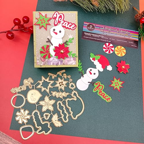 Alinacutle Metall-Stanzform mit Aufschrift "Merry Christmas" für Papierbastelarbeiten, handgefertigte Karten, DIY-Fotoalben, Geschenk und Scrapbooking, Tagebuch, Planer, Abenteuerbuch-Vorlage Alinacutle Metall-Stanzform mit Aufschrift "Merry Christmas" für Papierbastelarbeiten, handgefertigte Karten, DIY-Fotoalben, Geschenk und Scrapbooking, Tagebuch, Planer, Abenteuerbuch-Vorlage von alinacutle