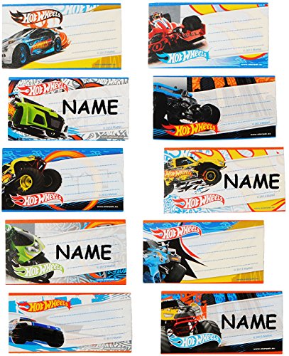 10 STK. Sticker für Hefte - Hot Wheels - Auto - Heftetiketten für den Namen - Etiketten Schulheft Aufkleber Heft - für Jungen - Hotwheels - Fahrzeuge - Namens.. 10 STK. Sticker für Hefte - Hot Wheels - Auto - Heftetiketten für den Namen - Etiketten Schulheft Aufkleber Heft - für Jungen - Hotwheels - Fahrzeuge - Namens.. von alles-meine.de GmbH