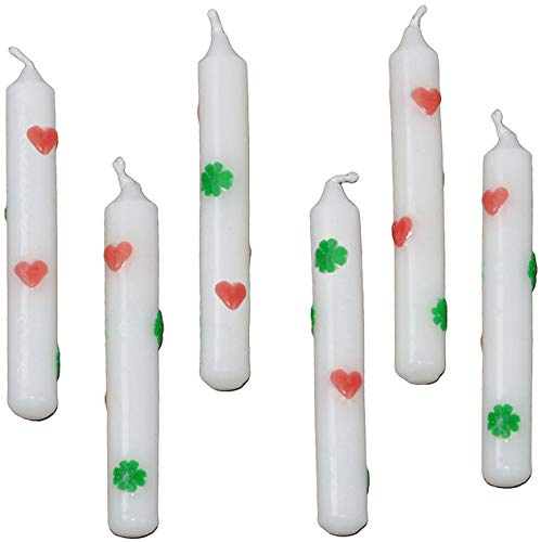 18 TLG. Set kleine Kerzen - Geburtstagskerzen - 8 cm - ideal für Geburtstagsring/Geburtstagszug - Kind Steckkerzen Geburtstagskerze Klee - Kleeblatt - Her.. 18 TLG. Set kleine Kerzen - Geburtstagskerzen - 8 cm - ideal für Geburtstagsring/Geburtstagszug - Kind Steckkerzen Geburtstagskerze Klee - Kleeblatt - Her.. von alles-meine.de GmbH