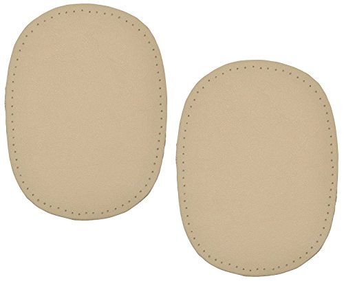 2 STK. Nappa - echtes Leder Flicken - beige/Hellbraun - 10 cm * 13 cm - oval - Aufnäher zum Aufnähen/Applikation aus Nappaleder 2 STK. Nappa - echtes Leder Flicken - beige/Hellbraun - 10 cm * 13 cm - oval - Aufnäher zum Aufnähen/Applikation aus Nappaleder von alles-meine.de GmbH