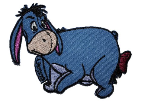 alles-meine.de GmbH Eeyore 8,5 cm * 7 cm Aufnäher Applikation Bügelbild Patch Pooh The Bär läuft alles-meine.de GmbH Eeyore 8,5 cm * 7 cm Aufnäher Applikation Bügelbild Patch Pooh The Bär läuft von alles-meine.de GmbH