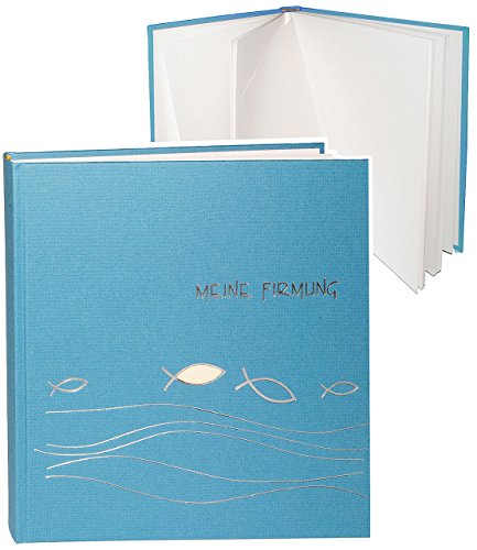 Fotoalbum/Firmungsalbum - Meine Firmung - Gebunden - für bis zu 180 Bilder zum Einkleben - blanko - Fotobuch/Photoalbum/Album - Eucharistie - für Mä.. von alles-meine.de GmbH