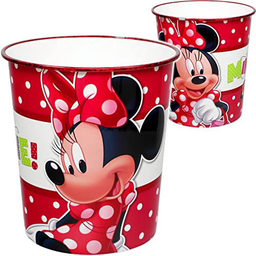 Papierkorb/Behälter - - Minnie Maus - 8 Liter - aus Kunststoff - Spielzeugkorb/Popcornschüssel/Mülleimer Eimer - auch als Blumentopf nutzbar - Aufbe.. Papierkorb/Behälter - - Minnie Maus - 8 Liter - aus Kunststoff - Spielzeugkorb/Popcornschüssel/Mülleimer Eimer - auch als Blumentopf nutzbar - Aufbe.. von alles-meine.de GmbH