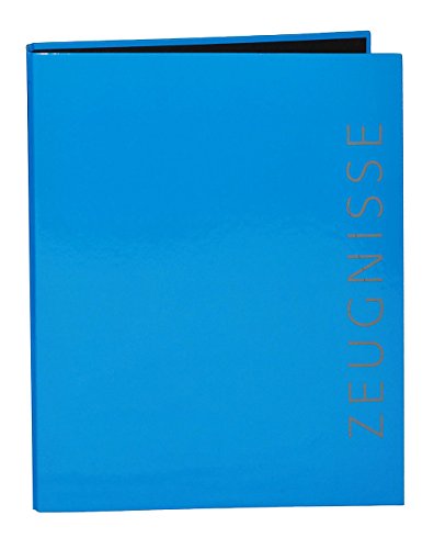 Ringbuch/Sammelordner " Zeugnisse " BLAU A4 - für Dokumente/Zeugnis/Zeugnisheft/Dokumentenmappe/Zeugnismappe/Zeugnisordner - Ordner Ringordner - A.. von alles-meine.de GmbH