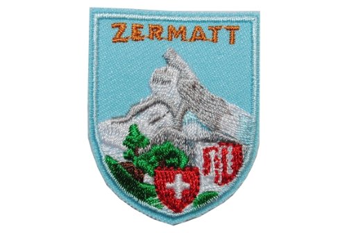 Zermatt Emblem 3,5 cm * 4,3 cm BÜGELBILD Wappen klein von alles-meine.de GmbH