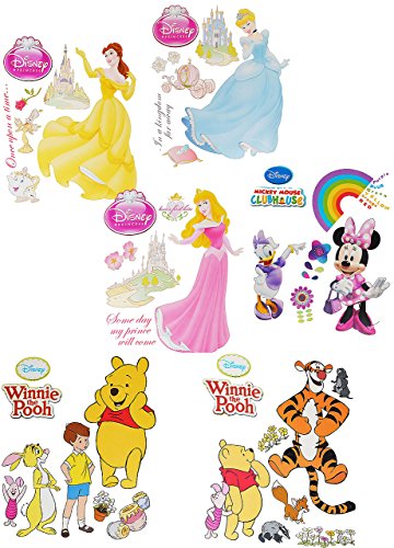 alles-meine.de GmbH 1 Set: Wandtattoo/Sticker - für Mädchen - Princess - Minnie Mouse - Winnie The Pooh - Wandsticker Aufkleber Wandaufkleber für Kinder alles-meine.de GmbH 1 Set: Wandtattoo/Sticker - für Mädchen - Princess - Minnie Mouse - Winnie The Pooh - Wandsticker Aufkleber Wandaufkleber für Kinder von alles-meine.de GmbH