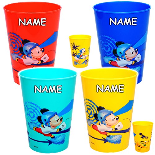 alles-meine.de GmbH 1 Stück 3 in 1 - Trinkbecher/Zahnputzbecher/Malbecher - Becher - - Mickey Mouse - Donald Duck & Pluto - inkl. Name - 250 ml - Trinkglas aus Kunststo.. alles-meine.de GmbH 1 Stück 3 in 1 - Trinkbecher/Zahnputzbecher/Malbecher - Becher - - Mickey Mouse - Donald Duck & Pluto - inkl. Name - 250 ml - Trinkglas aus Kunststo.. von alles-meine.de GmbH
