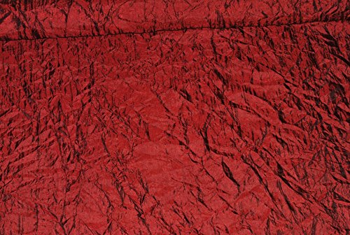 alles-meine.de GmbH 1 m * 1,50 m TAFT - Crash Stoff in weinrot/rot z.B. für Festkleidung - changierend - Stoff Stoffe Nähen - Taftstoff Crashstoff alles-meine.de GmbH 1 m * 1,50 m TAFT - Crash Stoff in weinrot/rot z.B. für Festkleidung - changierend - Stoff Stoffe Nähen - Taftstoff Crashstoff von alles-meine.de GmbH
