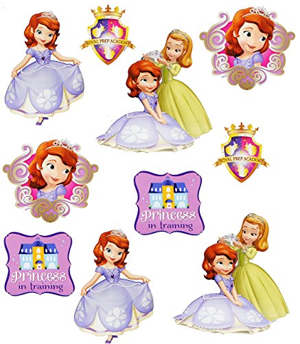 alles-meine.de GmbH 10 TLG. Set Fensterbilder - Sofia - auf einmal Prinzessin - Sticker Fenstersticker Aufkleber - selbstklebend + wiederverwendbar - Fensterbild/z.B. für.. alles-meine.de GmbH 10 TLG. Set Fensterbilder - Sofia - auf einmal Prinzessin - Sticker Fenstersticker Aufkleber - selbstklebend + wiederverwendbar - Fensterbild/z.B. für.. von alles-meine.de GmbH