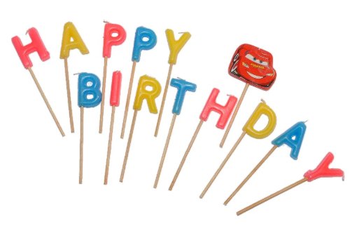 alles-meine.de GmbH 14 Stück - Mini Kerzen - Cars - Happy Birthday - Kind Steckkerzen Geburtstagskerzen - Kuchenkerzen/Aufsteckkerzen - Lightning Auto alles-meine.de GmbH 14 Stück - Mini Kerzen - Cars - Happy Birthday - Kind Steckkerzen Geburtstagskerzen - Kuchenkerzen/Aufsteckkerzen - Lightning Auto von alles-meine.de GmbH