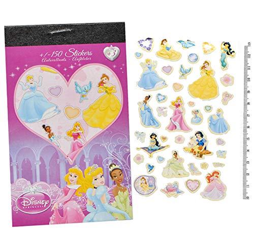 alles-meine.de GmbH 150tlg. XL - Set Sticker/Aufkleber - Princess - z.B. für Stickeralbum Stickerblock - Arielle Rapunzel Schneewittchen - Kinder Kind klein Prinzessin Block alles-meine.de GmbH 150tlg. XL - Set Sticker/Aufkleber - Princess - z.B. für Stickeralbum Stickerblock - Arielle Rapunzel Schneewittchen - Kinder Kind klein Prinzessin Block von alles-meine.de GmbH