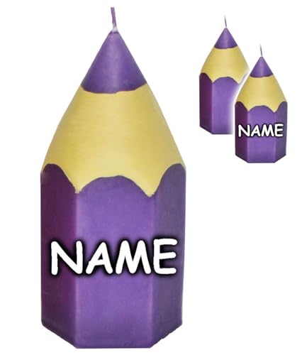 alles-meine.de GmbH 2 Stück kleine Kerzen - bunter Stift - LILA - incl. Name - 8 cm hoch - Tischkerzen - Tischdeko/Schuleinführung/Geburtstagskerzen - Stifte - Schulanf.. alles-meine.de GmbH 2 Stück kleine Kerzen - bunter Stift - LILA - incl. Name - 8 cm hoch - Tischkerzen - Tischdeko/Schuleinführung/Geburtstagskerzen - Stifte - Schulanf.. von alles-meine.de GmbH